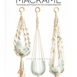 Macrame Techniques and Projects for the Complete Beginner Front Cover Shop Image