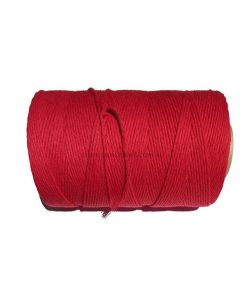 Natural-Cotton-Cord-3mm-Red