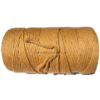 Australian Natural Cotton Cord Light Brown 4mm 1KG