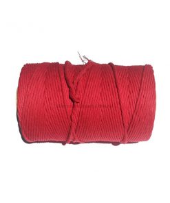 Natural-Cotton-Cord-4mm-Red